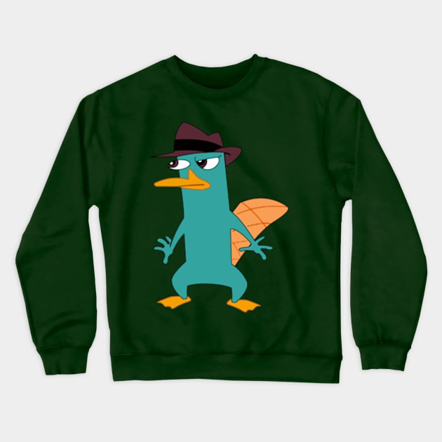 Agent P Crewneck Sweatshirt by LuisP96